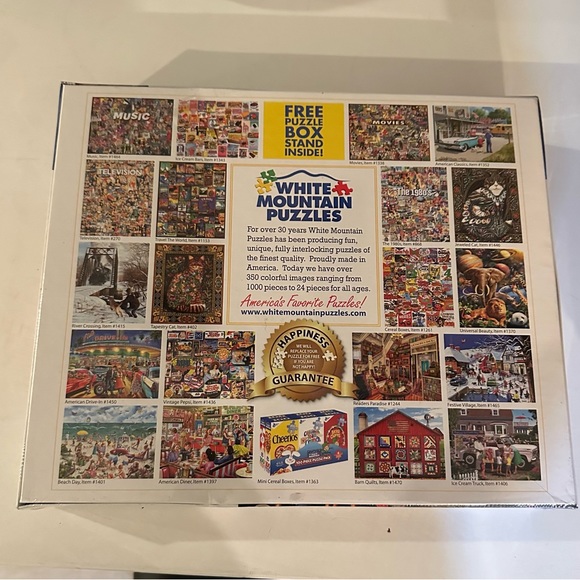 NIB 1000 piece Ive Cream Truck jigsaw puzzle from white mountain. - Picture 5 of 6